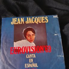 Discos de vinilo: VINILO DE JEAN JACQUES, MAMA, EUROVISION 1969. Lote 333473238