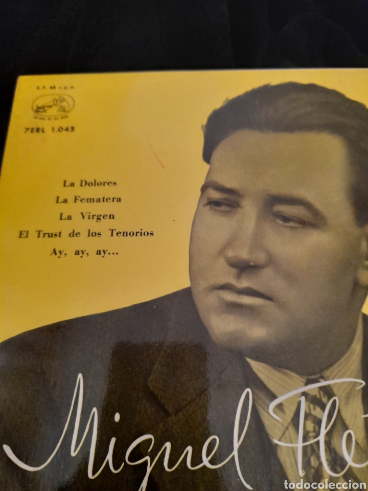 Discos de vinilo: Vinilo de Miguel Fleta, La Dolores - Foto 1