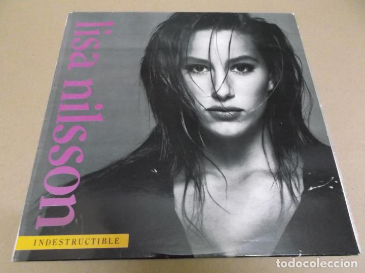 Discos de vinilo: LISA NILSSON (LP) INDESTRUCTIBLE A&Ntilde;O &ndash; 1992 - Foto 1