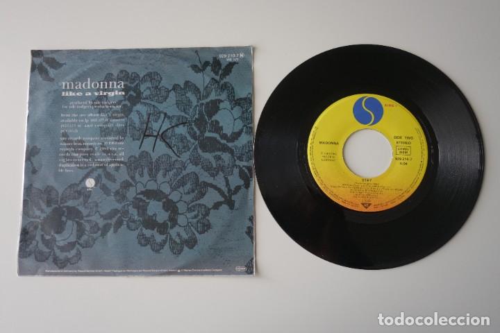 Discos de vinilo: MADONNA: Like A Virgin. Single 7&rdquo; vinilo ALEM&Aacute;N - Foto 2