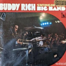 Discos de vinilo: BUDDY RICH BIG BAND - SWINGIN NEW - ORIGINAL LP VINILO 1967 - RARISIMO - UNICO VENTA. Lote 333509128