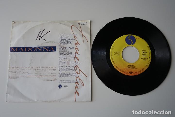 Discos de vinilo: MADONNA: True Blue. Single 7&rdquo; vinilo original ALEM&Aacute;N - Foto 2