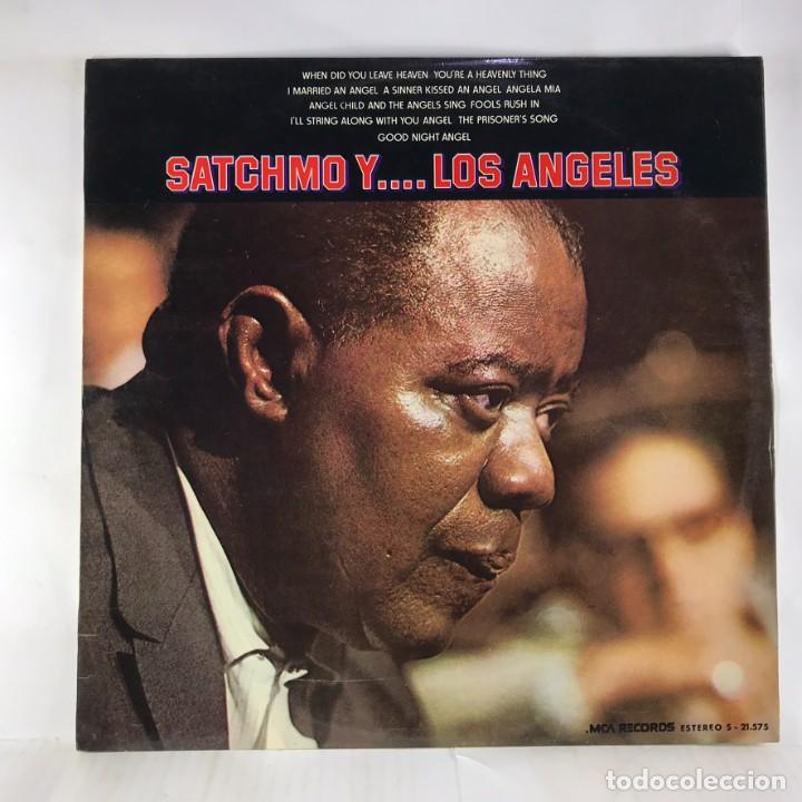 Discos de vinilo: LP LOUIS ARMSTRONG : SATCHMO Y...LOS ANGELES - Foto 1