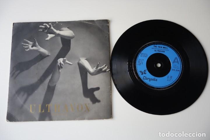 Discos de vinilo: ULTRAVOX: The Thin Wall. Single 7&rdquo; vinilo ORIGINAL UK - Foto 1