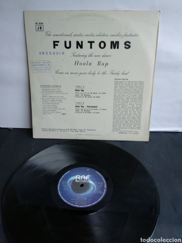 Discos de vinilo: *SUPER SOUND SINGLE. SPAIN. RAF. - Foto 2
