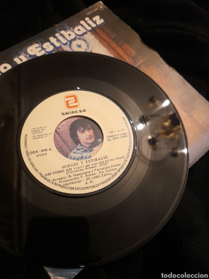 Discos de vinilo: Vinilo de Sergio y Estibaliz, As&iacute; como as&iacute; - Foto 3