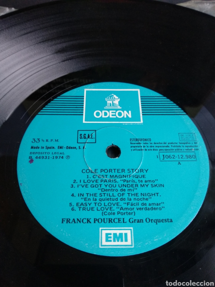 Discos de vinilo: *FRANCK POURCEL. SPAIN. ODEON. 1974 - Foto 4
