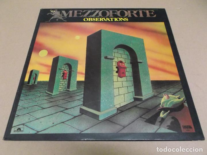 Discos de vinilo: MEZZOFORTE (LP) OBSERVATIONS A&Ntilde;O &ndash; 1984 - Foto 1
