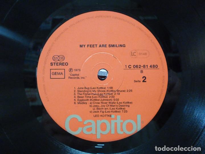 Discos de vinilo: LEO KOTTKE - MY FEET ARE SMILING - Foto 12