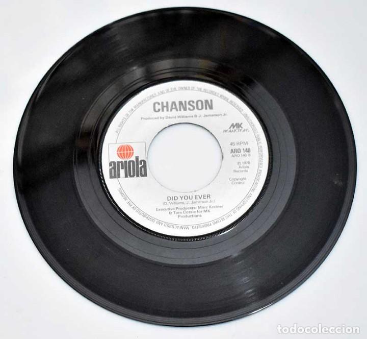 Discos de vinilo: Chanson - Dont Hold Back / Did You Ever. Single (s&oacute;lo vinilo) - Foto 2