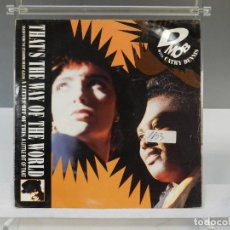 Discos de vinilo: DISCO VINILO MAXI. D MOB WITH CATHY DENNIS – THAT'S THE WAY OF THE WORLD. 45 RPM.. Lote 333573873