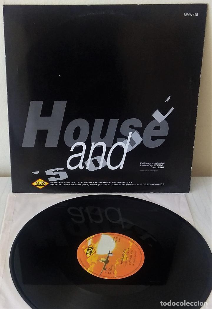 Discos de vinilo: HOUSE AND SOUL - MAXI MAX - 1990 - Foto 2