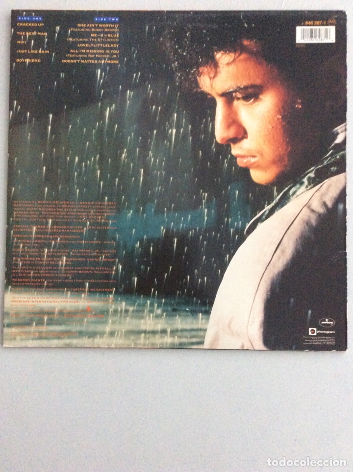 Discos de vinilo: Glenn Medeiros. Cracked up - Foto 2