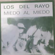 Discos de vinilo: LOS DEL RAYO MIEDO AL MIEDO ALTSASU ROCK NAVARRO. Lote 333607558
