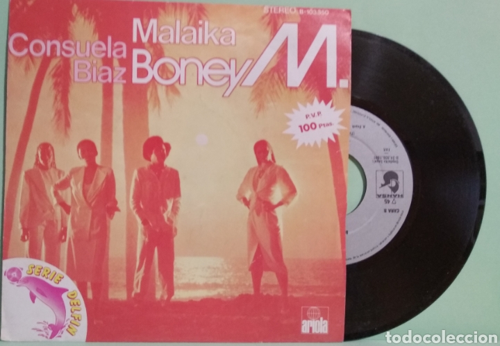 Discos de vinilo: Boney M - Malaika, Consuela Biaz - Foto 2