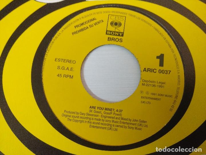 Discos de vinilo: BROS/ARE YOU MINE/SINGLE PROMOCIONAL. - Foto 2