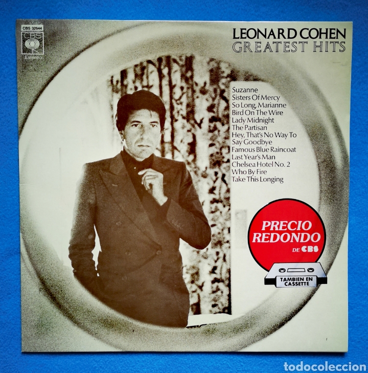 Discos de vinilo: LEONARD COHEN - GREATEST HITS - Foto 1