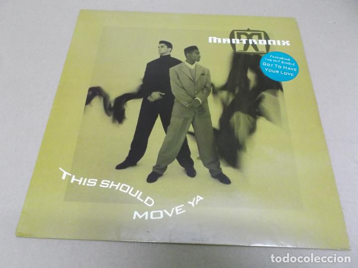 Discos de vinilo: MANTRONIX (LP) THIS SHOULD MOVE YA A&Ntilde;O &ndash; 1990 &ndash; EDICION U.K. - Foto 1