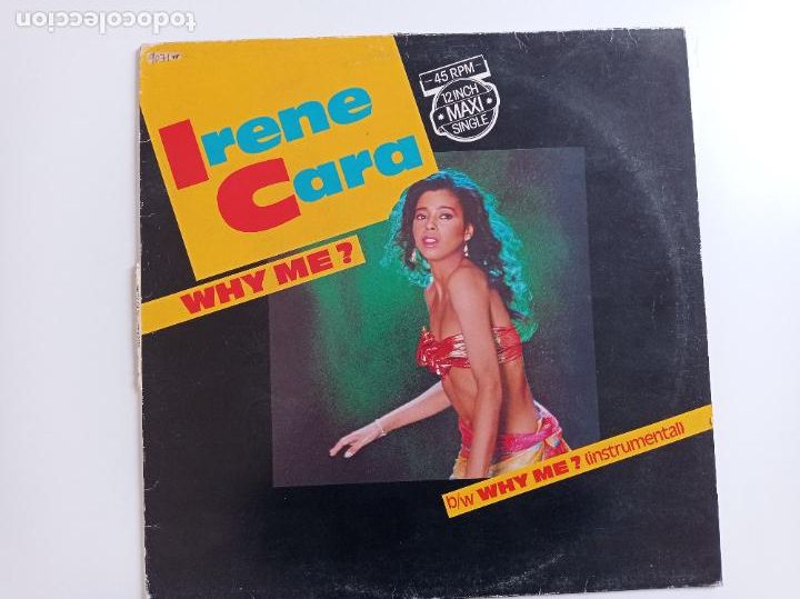 Discos de vinilo: irene cara-why me?.maxi - Foto 1