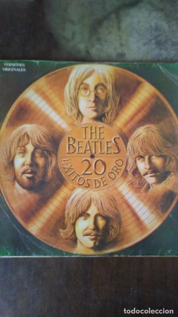 Discos de vinilo: THE BEATLES - 20 EXITOS DE ORO - 1979 - Foto 1