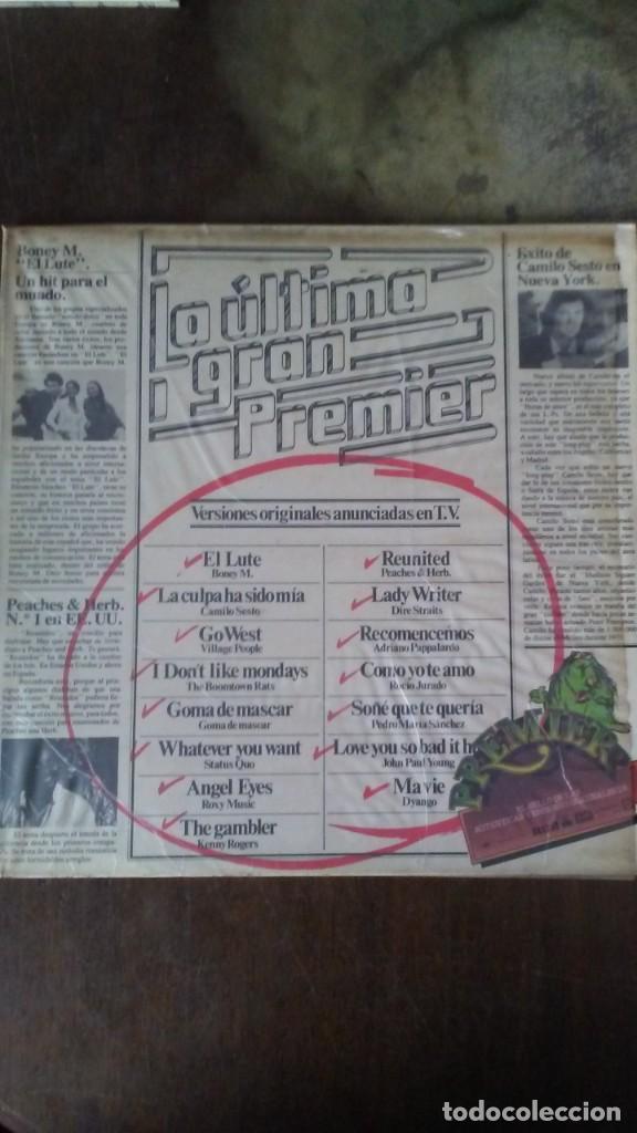 Discos de vinilo: LA ULTIMA GRAN PREMIER - 1980 - Foto 1