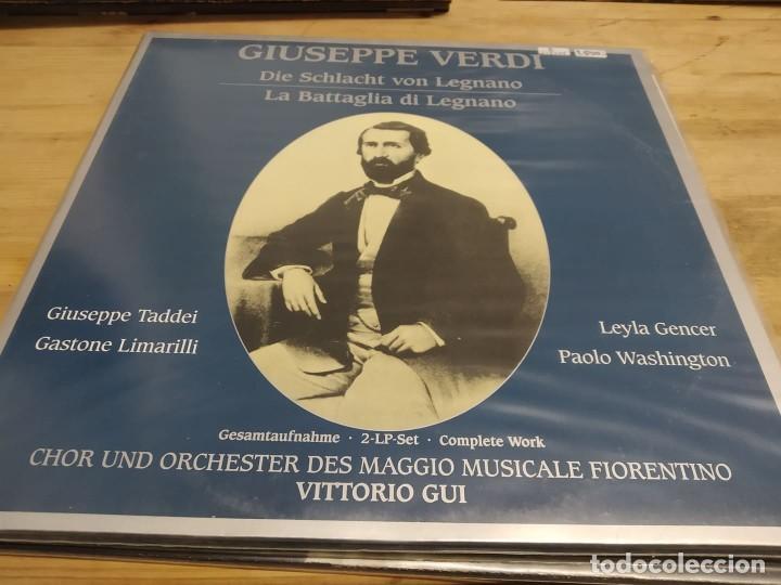 Discos de vinilo: giuseppe verdi--doble lp - Foto 1