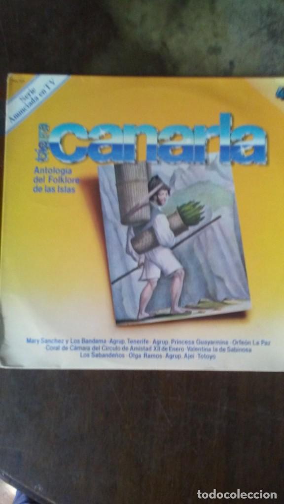 Discos de vinilo: TIERRA CANARIA 4 - ANTOLOGIA DEL FOLKLORE DE LAS ISLAS - Foto 1