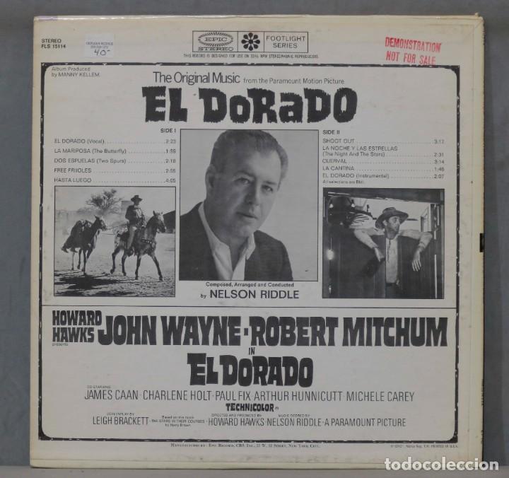 Discos de vinilo: LP. Nelson Riddle. El Dorado - Foto 2