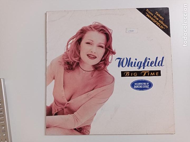 Discos de vinilo: whigfield- big time.maxi - Foto 1