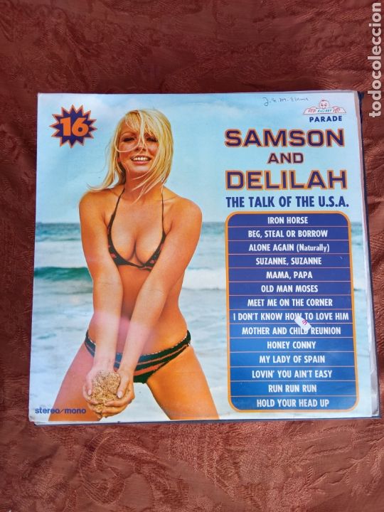 Discos de vinilo: SAMSON AND DELILAH - Foto 1