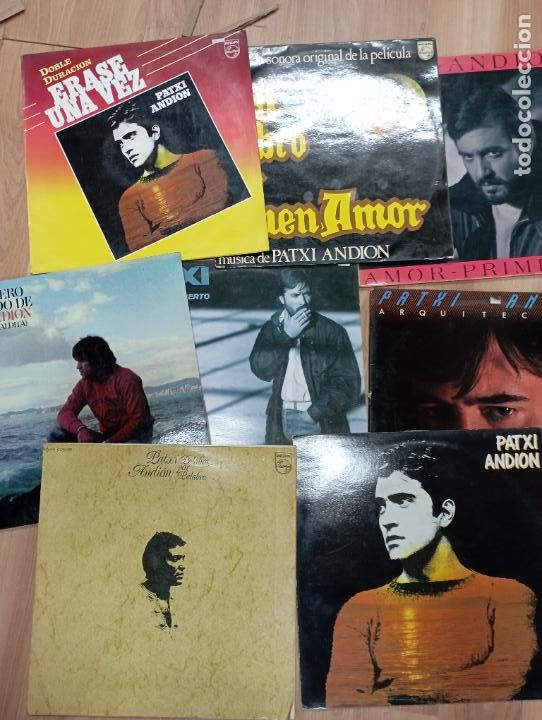 Discos de vinilo: 8 lp patxi andion - Foto 1