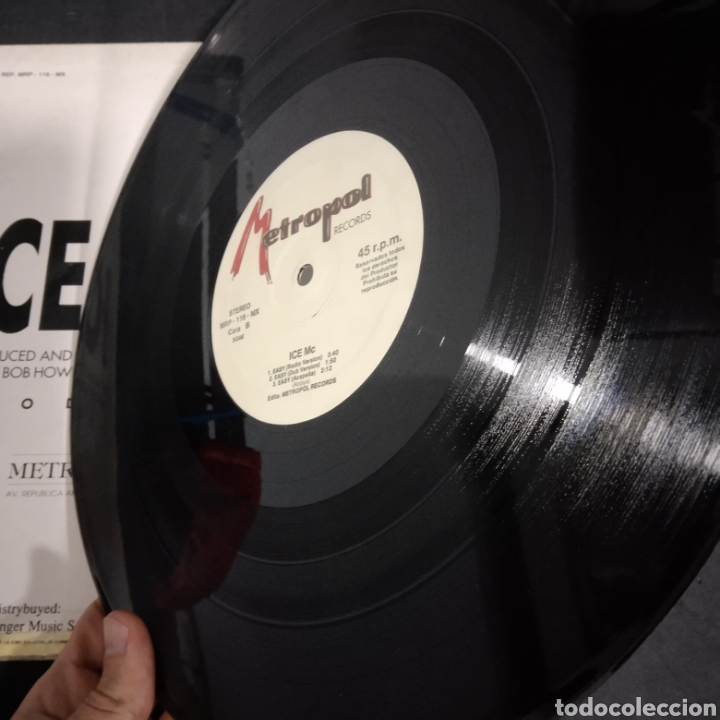 Discos de vinilo: Ice MC - Easy vinilo maxi - Foto 2
