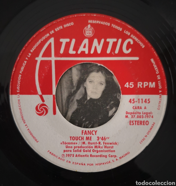 Discos de vinilo: FANCY - TOUCH ME - Foto 2