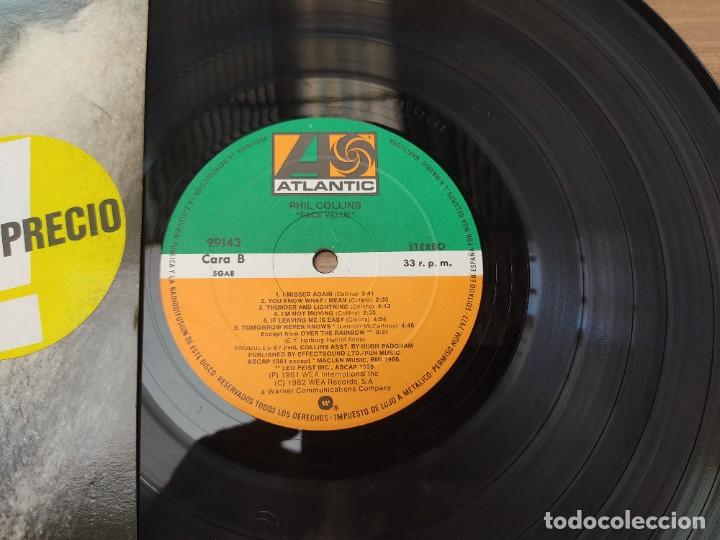 Discos de vinilo: LP. FACE VALUE. PHIL COLLINS. - Foto 2