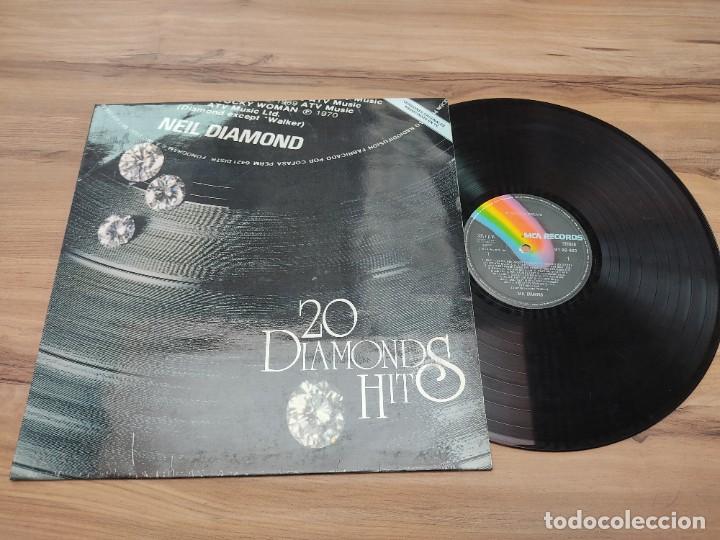 Discos de vinilo: LP NEIL DIAMOND - 20 DIAMONDS HITS - Foto 1