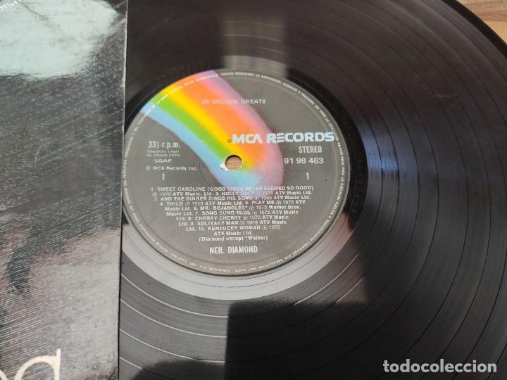 Discos de vinilo: LP NEIL DIAMOND - 20 DIAMONDS HITS - Foto 2