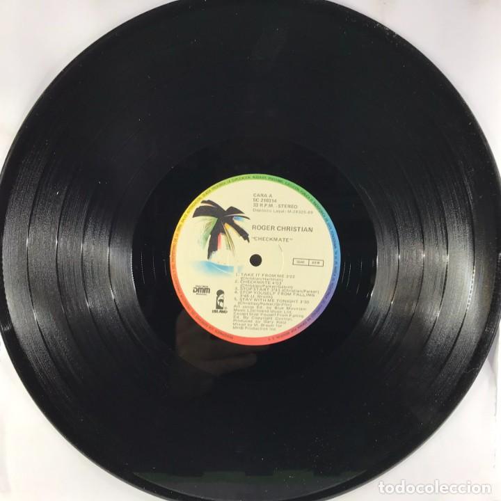 Discos de vinilo: Roger Christian &ndash; Checkmate - Vinyl, LP - SPAIN - Foto 3