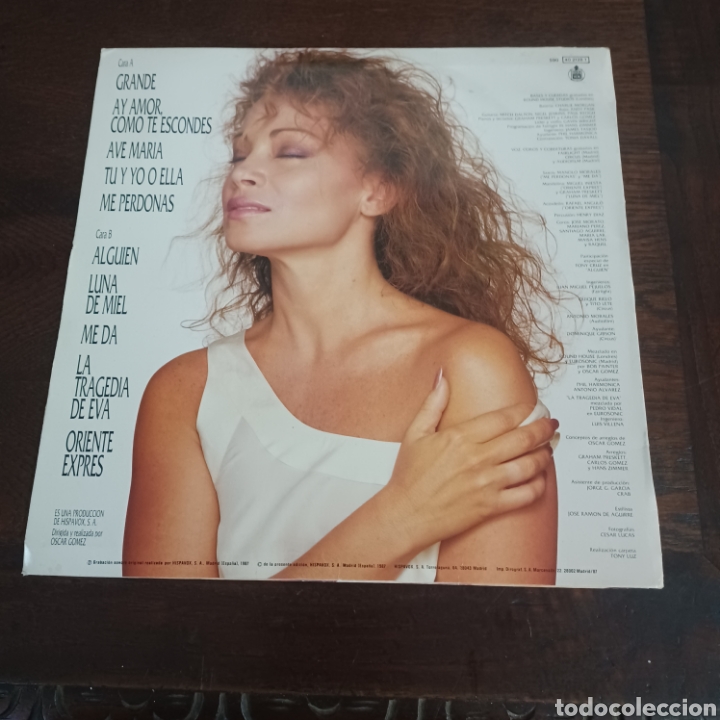 Discos de vinilo: PALOMA SAN BASILIO - GRANDE 1987 HISPAVOX - Foto 2