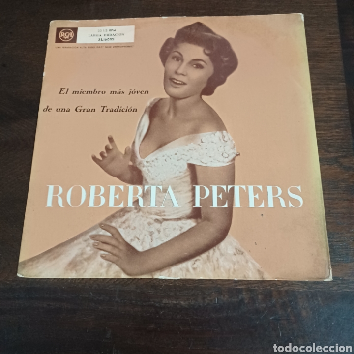 Discos de vinilo: ROBERTA PETERS - Foto 1