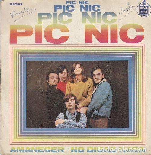 Discos de vinilo: PIC NIC - JEANETTE - AMANECER - SINGLE DE VINILO - Foto 1