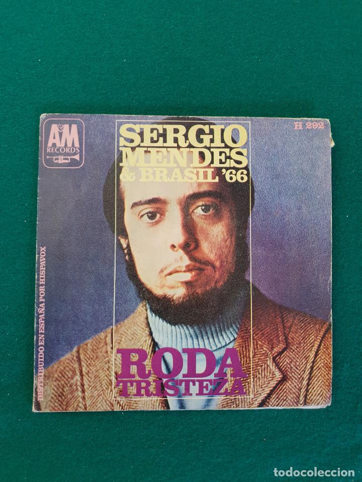 Discos de vinilo: S&eacute;rgio Mendes & Brasil 66 - Roda / Tristeza - Foto 1