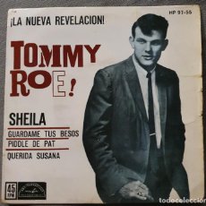 Discos de vinilo: TOMMY ROE EP SPAIN 1962 ABC-PARAMOUNT - SHEILA. Lote 334185753