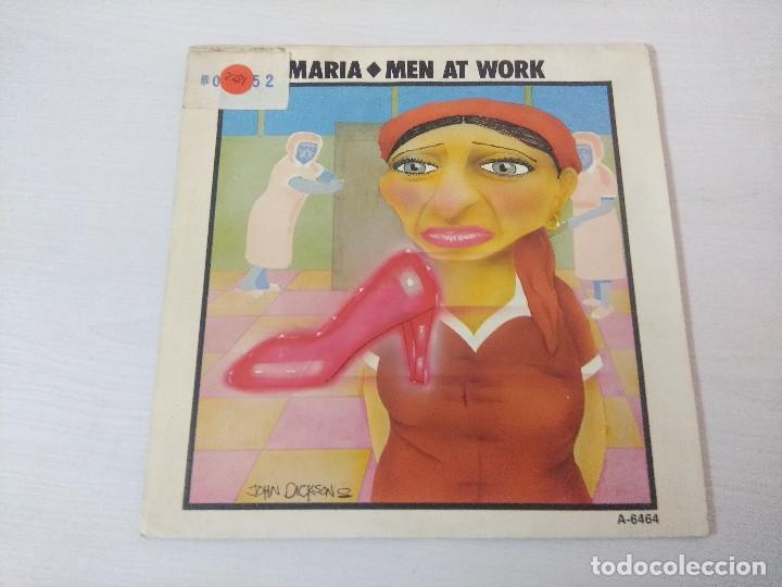 Discos de vinilo: MEN AT WORK/MARIA/SINGLE PROMOCIONAL. - Foto 1