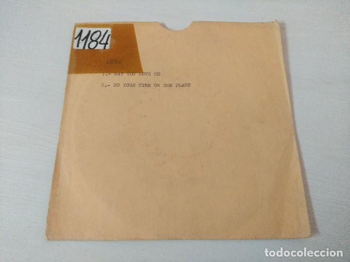 Discos de vinilo: LIME/SAY YOU LOVE ME/SINGLE. - Foto 2
