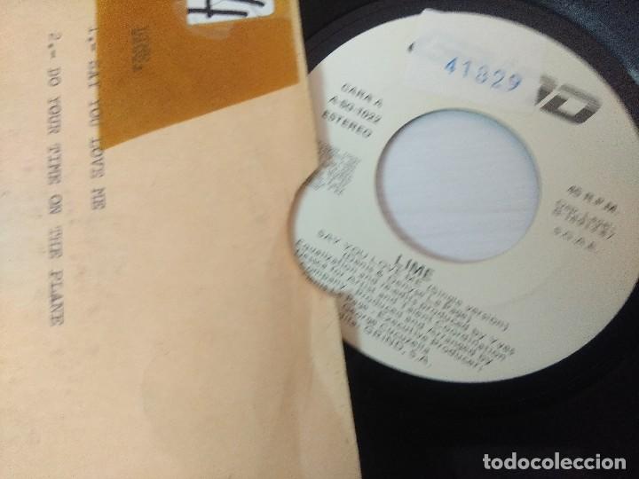 Discos de vinilo: LIME/SAY YOU LOVE ME/SINGLE. - Foto 3