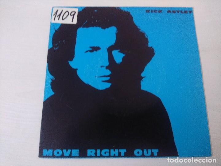 Discos de vinilo: RICK ASTLEY/MOVE RIGHT OUT/SINGLE. - Foto 1
