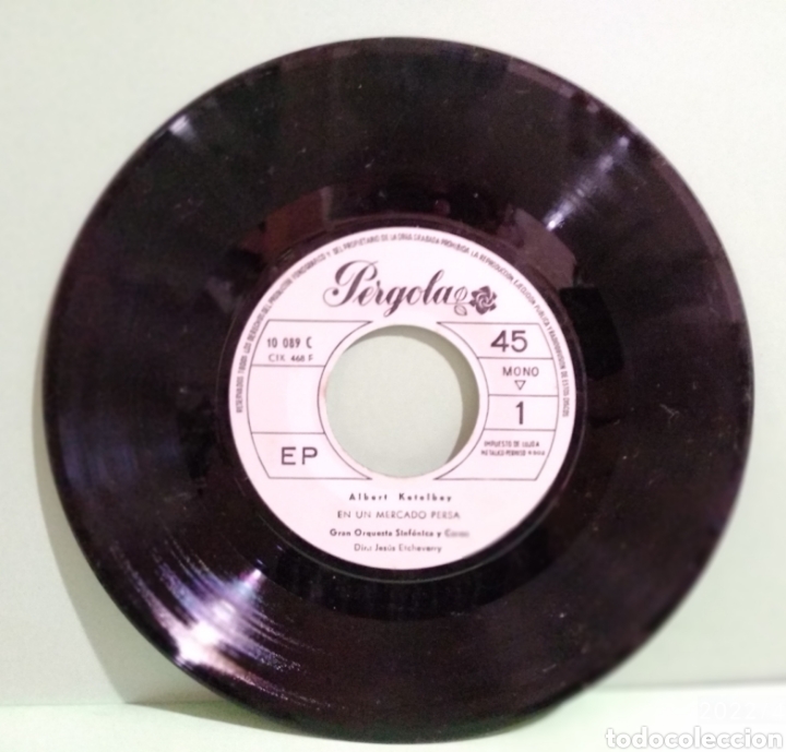 Discos de vinilo: Albert Ketelbey. Single de m&uacute;sica - Foto 3