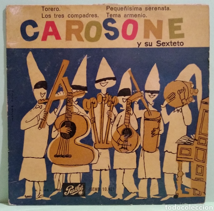 Discos de vinilo: Renato Carosone y su sexteto - Foto 1