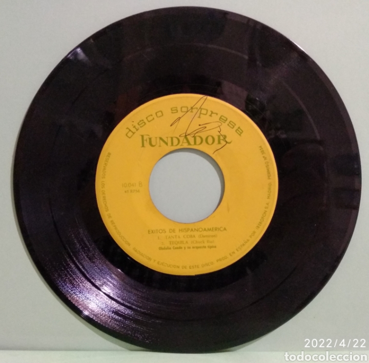 Discos de vinilo: Disco Fundador - Exitos de Hispanoamerica - Foto 2