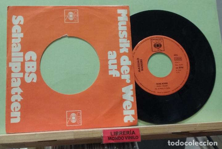 Disques de vinyle: Massimo ranieri. Il mioamore resta sempre teresa / Rose Rosse. CBS 1969 -- Single